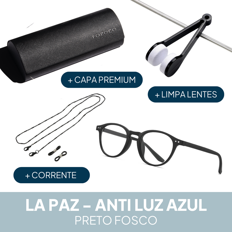 Kit Completo Fozoco - La Paz (Gafas Anti Luz Azul)