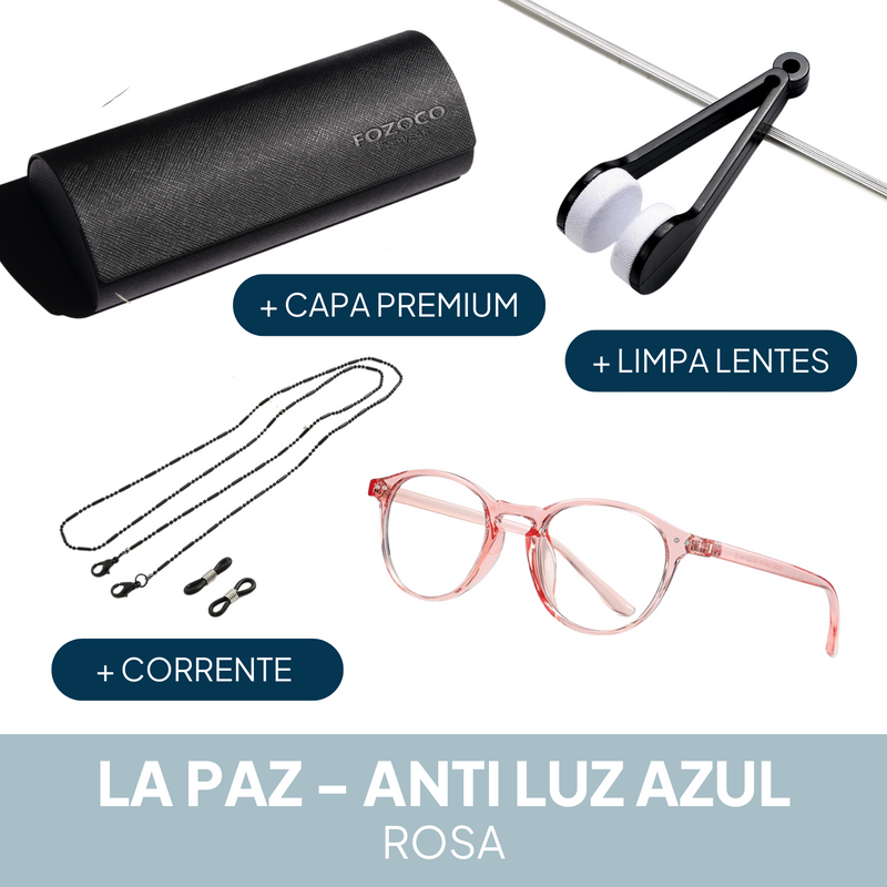 Kit Completo Fozoco - La Paz (Gafas Anti Luz Azul)