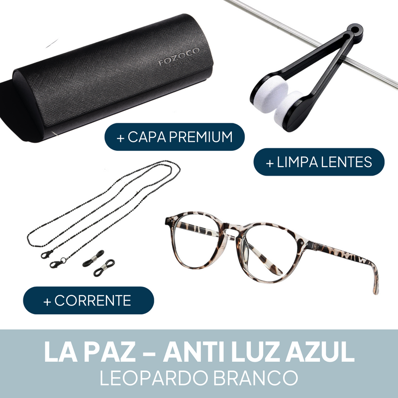 Kit Completo Fozoco - La Paz (Gafas Anti Luz Azul)